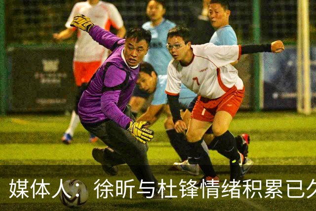 媒体人：徐昕与杜锋情绪积累已久 前者未来很难再真正回到广东队